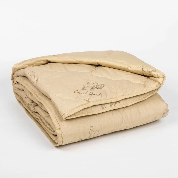 Одеяло Адамас 'Верблюжья шерсть', размер 172х205  5 см, 300гр/м2, чехол п/э от компании Интернет-магазин "Flap" - фото 1