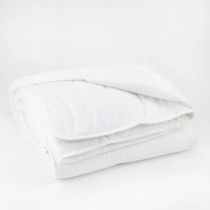 Одеяло Царские сны Бамбук 140х205 см, белый, перкаль (хлопок 100), 200г/м2
