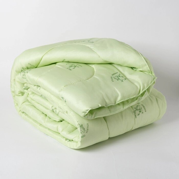 Одеяло Эконом Бамбук 140х205 см, полиэфирное волокно, 300гр/м, пэ 100 от компании Интернет-магазин "Flap" - фото 1