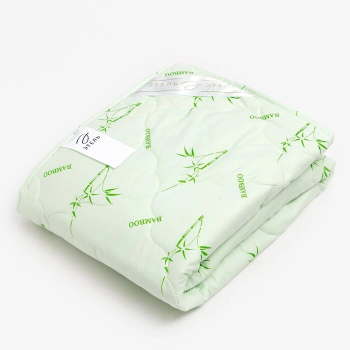 Одеяло 'Этель' Бамбук 110*140 см, тик, 300 гр/м2 от компании Интернет-магазин "Flap" - фото 1