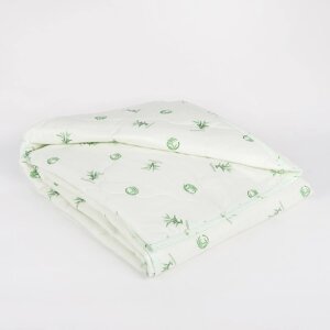 Одеяло облегчённое Адамас 'Бамбук'размер 140х205 5 см, 200гр/м2, чехол тик