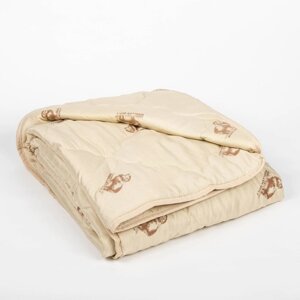Одеяло облегчённое Адамас 'Овечья шерсть'размер 172х205 5 см, 200гр/м2, чехол п/э