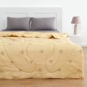 Одеяло Овечья шерсть 140x205 см, полиэфирное волокно 200 гр/м, пэ 100