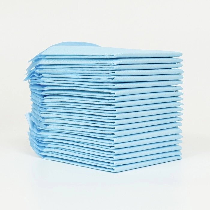 Пелёнки впитывающие, целлюлозные 60 х 60 см, 120 шт (4 упаковки по 30шт) от компании Интернет-магазин "Flap" - фото 1
