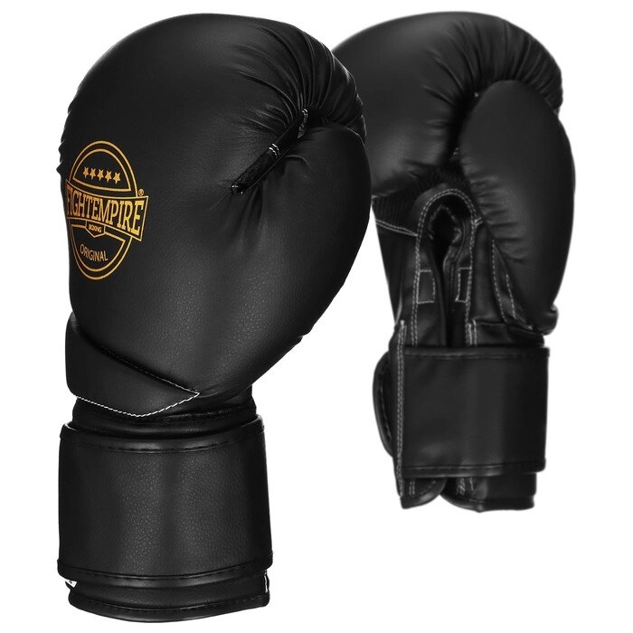 Перчатки боксёрские FIGHT EMPIRE, PLATINUM, 10 унций от компании Интернет-магазин "Flap" - фото 1