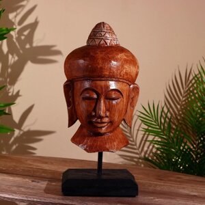 Сувенир 'Голова Будды' албезия 45 см