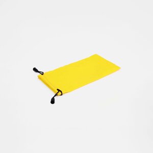 Футляр для очков на затяжке, длина 17.5 см, цвет жёлтый