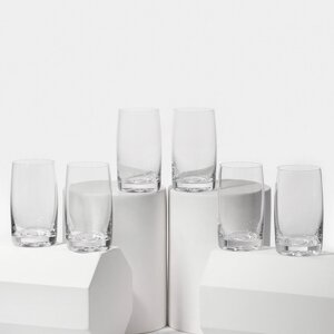 Набор стеклянных стаканов для воды PAVO AQUA, 250 мл, 6 шт