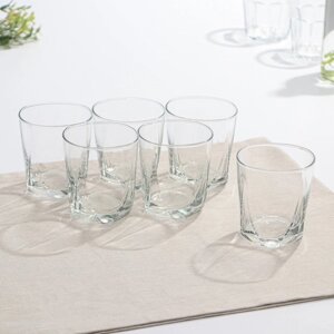 Набор стеклянных низких стаканов Luminarc EIFFEL, 300 мл, 6 шт, цвет прозрачный