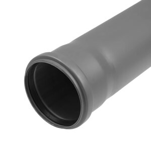 Труба канализационная 'ЭКОНОМ', внутренняя, d110 мм, толщина 2.2 мм, 750 мм