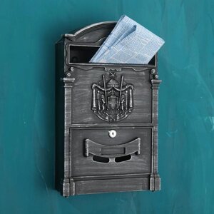 Ящик почтовый 4010В, Старое серебро