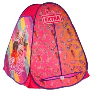 Палатка детская игровая 'Барби', 81х 90 х 81см, в сумке, 3+