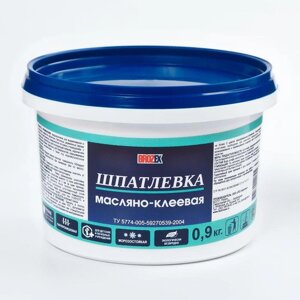 Шпатлевка масляно-клеевая 'БРОЗЭКС' 0,9 кг