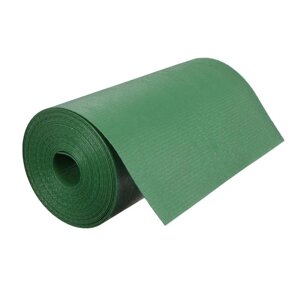 Лента бордюрная, 0.3 x 10 м, толщина 1.2 мм, пластиковая, зелёная, Greengo