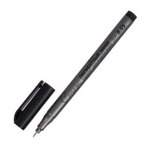 Ручка капиллярная для черчения ЗХК 'Сонет' линер 0.05 мм, чёрный, 2341643