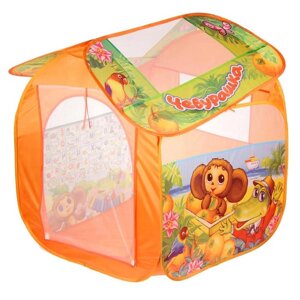 Игровая палатка 'Чебурашка с азбукой', в сумке