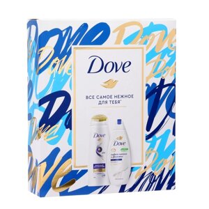 Подарочный набор Dove шампунь, 250 мл + крем-гель для душа, 250 мл