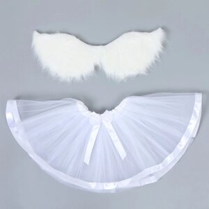 Карнавальный набор 'Ангел', 5-7 лет юбка, крылья