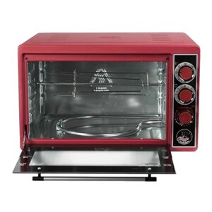 Мини-печь 'Чудо Пекарь' ЭДБ-0124, 1500 Вт, 39 л, таймер, гриль, красная