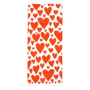 Дорожка на стол 'Этель' Red hearts 30х70см, 100 хлопок, саржа 190 г/м2