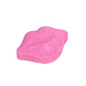 Бомбочка для ванны 'Губы', розовая, 50 г