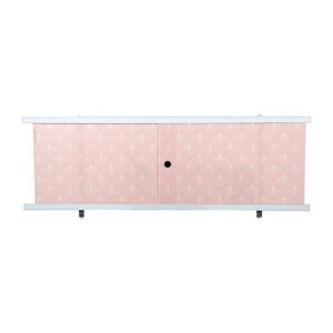 Экран для ванны 'Кварт Розовый иней', 148 см