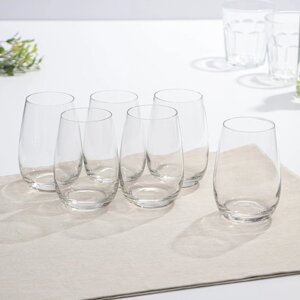 Набор стеклянных высоких стаканов Luminarc HERMITAGE, 370 мл, 6 шт, цвет прозрачный