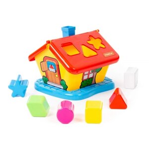 Развивающая игрушка 'Садовый домик' с сортером, цвета МИКС