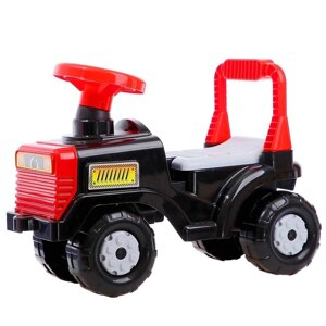 Машинка детская 'Трактор', цвет чёрный