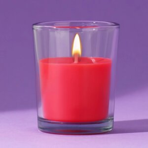 Свеча в стакане 'Садовые ягоды', 5 х 6 см