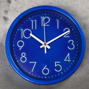 Часы настенные, серия Классика, 'Джойс', дискретный ход, d-19 см, циферблат 17 см