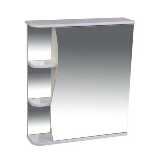 Зеркало-шкаф для ванной комнаты 'Тура 6001', 60 х 15,4 х 70 см