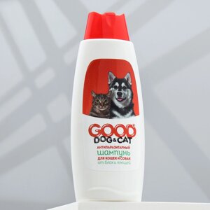 Шампунь антипаразитарный 'Good Dog Cat' для кошек и собак, 250 мл, микс