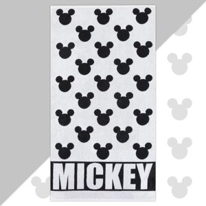 Полотенце махровое Mickey 'Микки Маус', белый, 70х130 см, 100 хлопок, 420гр/м2