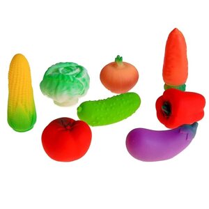 Набор резиновых игрушек 'Овощи'