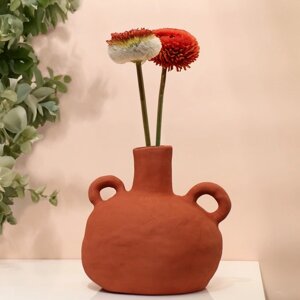 Декоративная ваза 'Адриатика', цвет терракотовый