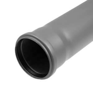 Труба канализационная 'ЭКОНОМ', внутренняя, d110 мм, толщина 2.2 мм, 3000 мм