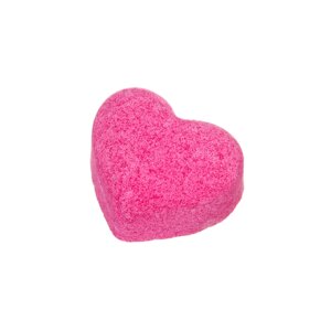 Бомбочка для ванны 'Сердце', розовая, 10 г (комплект из 5 шт.)