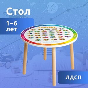 Детский круглый столик 'Алфавит'