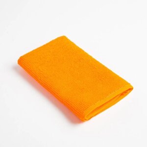 Салфетка махровая универсальная для уборки Экономь и Я, оранжевый, 100 хл (комплект из 6 шт.)