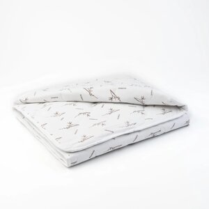 Одеяло всесезонное Адамас 'Бамбук', размер 110х140 5 см, 300 гр/м2, чехол поликоттон, цвет микс