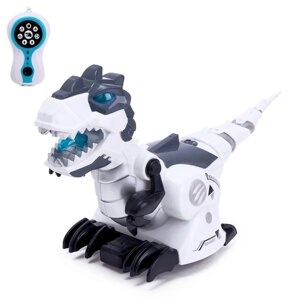 Робот динозавр 'Тираннозавр', на пульте управления, интерактивный звук, свет, на батарейках