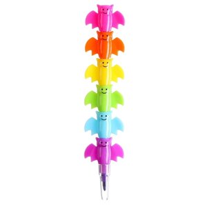 Восковой карандаш 'Летучая мышь', набор 6 цветов