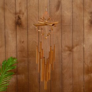 Музыка ветра 'Спокойствие' бамбук 15х15х70 см