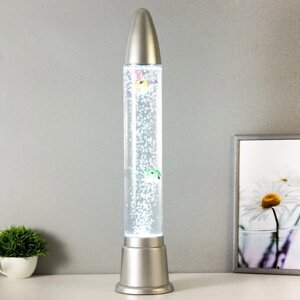Светильник 'Ракета' LED, лава, аквариум h60 см RISALUX