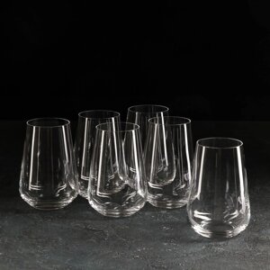 Набор стаканов для воды Bohemia Crystal 'Сандра', 380 мл, 6 шт