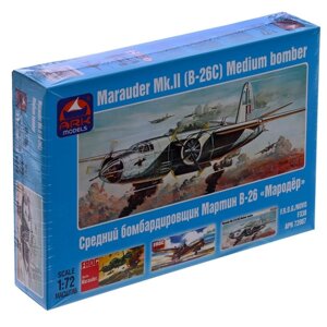 Сборная модель-самолёт 'Средний бомбардировщик Мародёр' Ark models, 1/72, (72007)