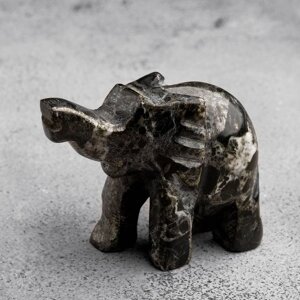 Сувенир 'Слон' черный оникс