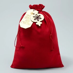 Мешок подарочный 'Новогодний сюрприз', 30 х 40 см +/- 1.5 см (комплект из 5 шт.)