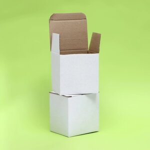 Коробка под кружку, без окна, белая 12 х 9,5 х 12 см (комплект из 10 шт.)